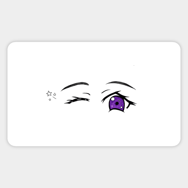 starry eyed! Sticker by kuush0